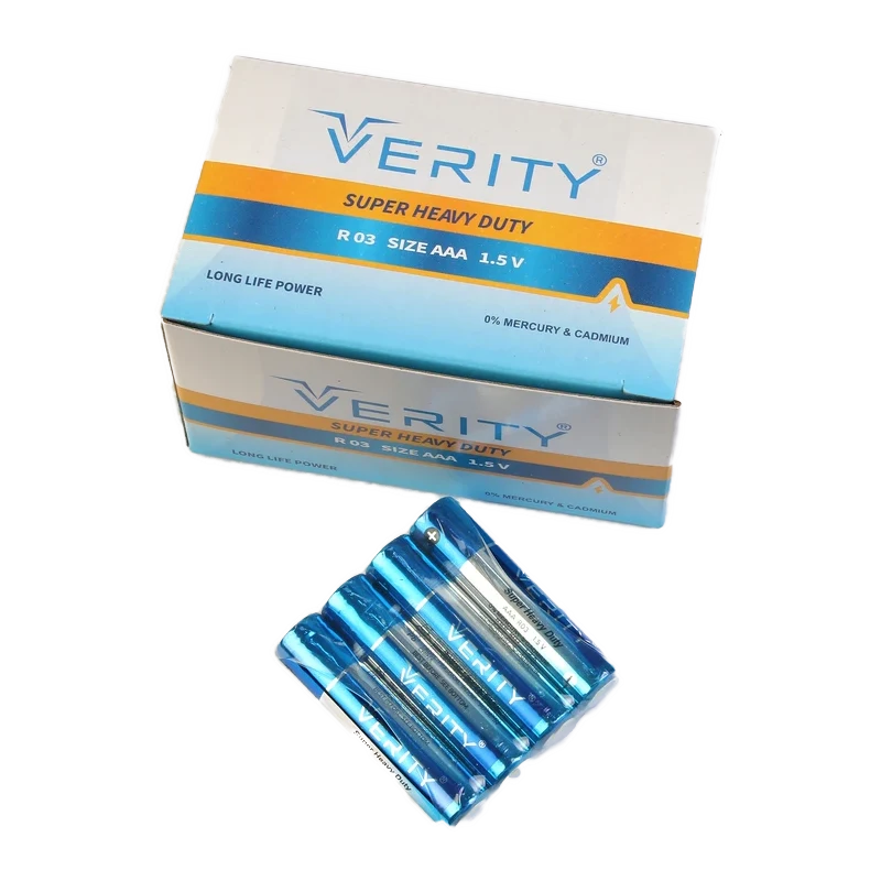 باتری نیم قلم بسته 4 عددی VERITY