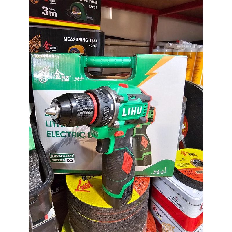 دریل شارژی براشلس LBBLD16840-2 لیهو