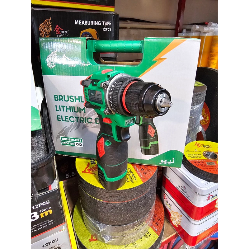 دریل شارژی براشلس LBBLD16840-2 لیهو