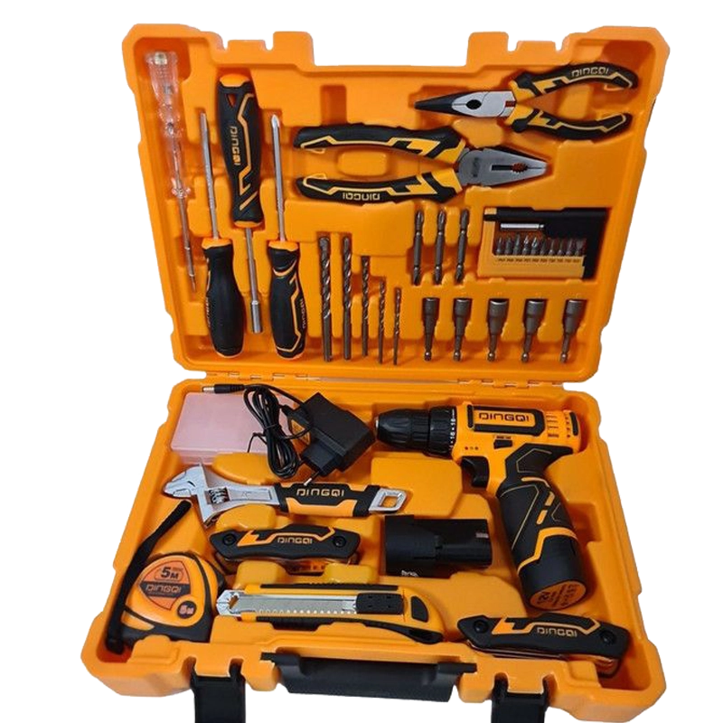 پک ابزار با دریل شارژی ۱۲ ولت دینگی