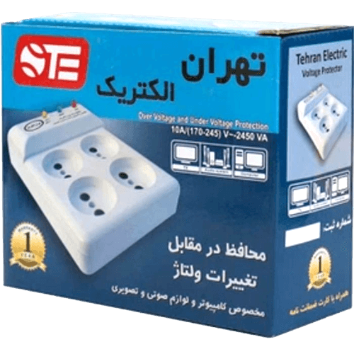 محافظ برق صوتی تصویری 4 خانه تهران الکتریک
