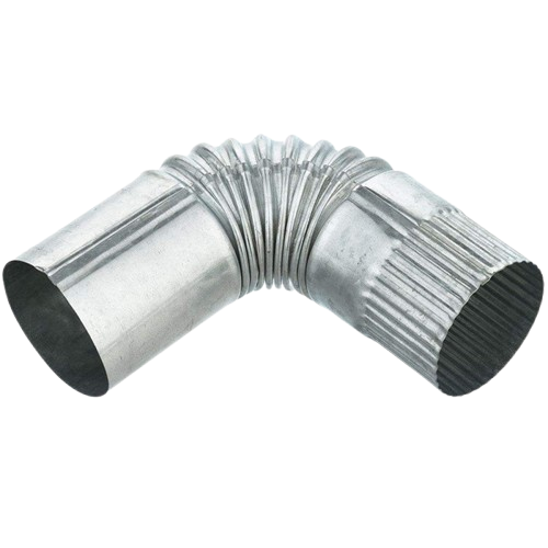 زانو دود کش گالوانیزه به قطر 6 سانتیمتر