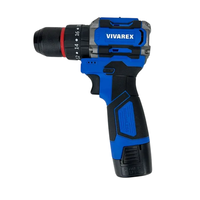 دریل شارژی 16/8 ولت براشلس ویوارکس مدل VR1610V-21BL