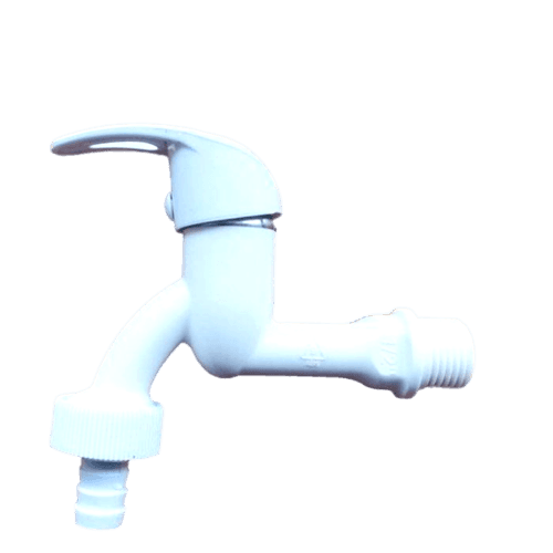 شیر حیاطی اهرمی پلیمری شوک سایز 1/2