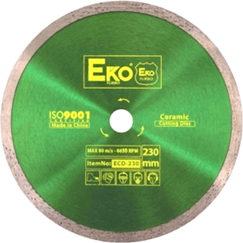 تیغ سرامیک بر 230 میلیمتر EKO